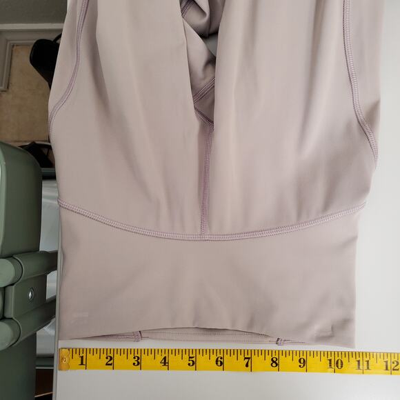 Lululemon Leggings Womens 2 Train Times 7/8 Dark Chrome Yoga Run Workout 25" - Picture 5 of 8